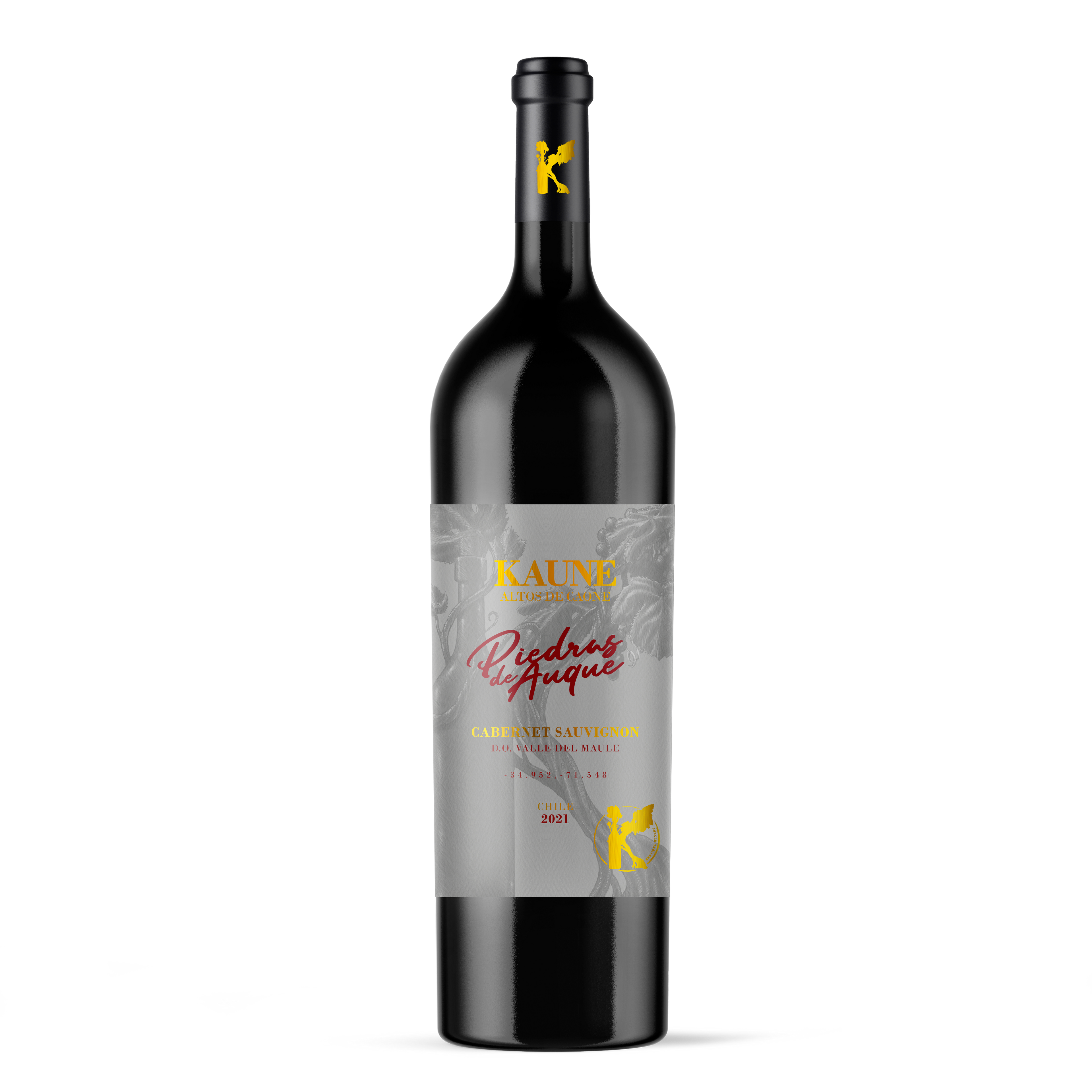 Vino Kaune "Piedras de Auque" Cabernet Sauvignon 750cc.